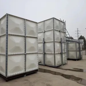 Fire fighting water tank customized High Strength FRP GRP Panel Water Tanks