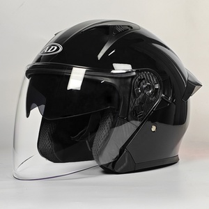 Nửa mặt Mũ bảo hiểm xe máy Mũ bảo hiểm với ánh sáng LED - Product Image 3