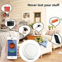 Localizador Inteligente Android para el Hogar y la Oficina con Cuerpo de Plástico, Posicionamiento en Tiempo Real y Control por Aplicación para Llaves, Carteras y Artículos Esenciales Diarios