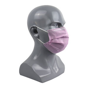 Sanqi Masker Wajah Kustom Grosir OEM Masker Wajah Bedah Sekali Pakai 3 Lapis Penutup Telinga Masker Wajah Medis - Product Image 5