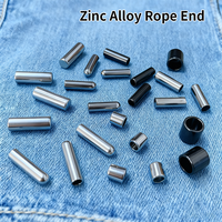 Haute qualité en alliage de Zinc métal cordon corde serrures vis sans nickelage bon prix cordon fin bouchon vêtements accessoires