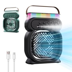 Handheld <b>Mini</b> Spray Humidifiers <b>Mini</b> Air <b>Cooler</b> Fan, All-Season Use Small Fan Air <b>Cooler</b> Portable air Conditioner for Home - Product Image 4