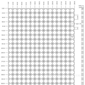 Factory Wholesale 21700 Lithium Battery Cell Holder Fireproof ABS+PC <b>Plastic</b> <b>Bracket</b> 21.3mm 2X6 3X6 4X6 5X6 Hole Customizable - Product Image 6