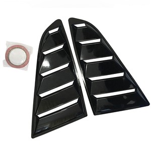 Aérations de capot Ford Mustang en ABS noir, garniture de calandre avant CFK08-BK - Product Image 1