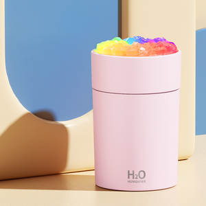 Chất lượng cao dung nham núi lửa tạo độ ẩm 220ml USB H2O ánh sáng đầy màu sắc ngọn lửa khuếch tán cho Nhà Phòng Ngủ xe & khách sạn sử dụng di động - Product Image 3