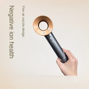 Máy sấy tóc tốc độ cao không cánh 1600W Máy sấy tóc thông minh Ion âm điều khiển nhiệt độ im lặng và sấy nhanh - Product Image 1