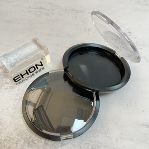 Dia 80MM Big Capacity Round ABS Plastic Cosmetic Makeup <b>Compact</b> Powder Empty Pressed Powder Case Packaging - Product Image 3