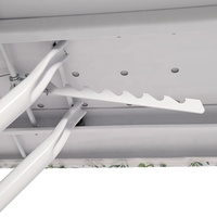 Planche à repasser monobloc européenne en fer, entièrement métallique, pliable, pleine taille, compatible OEM/ODM