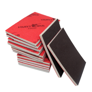 Giấy Cát Xốp Miếng Bọt Biển Chà Nhám 5 Inch Miếng Bọt Biển Phủ Cát Cho Kim Loại Thép Không Gỉ Làm Sạch Khối Chà Nhám Trong Thân Xe Hơi - Product Image 3