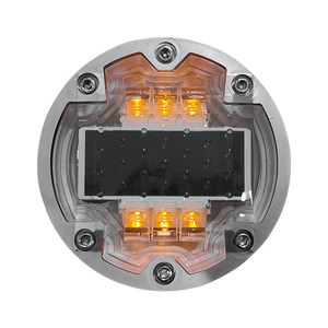 Luminaires de goujon de route intégrés pour la sécurité améliorée de l'allée Réflecteur de route Goujon solaire Lumière d'allée de goujon - Product Image 5
