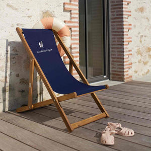 <span class=keywords><strong>Tumbona</strong></span> de madera natural de tela de lona ligera con impresión personalizada, <span class=keywords><strong>tumbona</strong></span> de jardín, mini Silla de <span class=keywords><strong>playa</strong></span> para niños, balcón al aire libre - Product Image 4