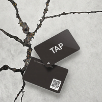 Carte NFC TapFive personnalisée en PVC, étanche/résistante aux intempéries, pour adhésion professionnelle/carte cadeau, utilisation hôtelière, code QR ISO, sans contact, RFID NTAG213