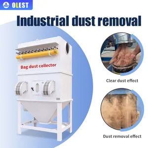 Jet Bag House Dust Collector For Ricemill Bag Filter System