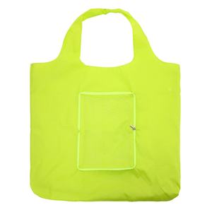 Sac fourre-tout réutilisable pour courses, personnalisable avec logo, pliable, en polyester et nylon avec fermeture éclair - Promotion exceptionnelle - Product Image 2