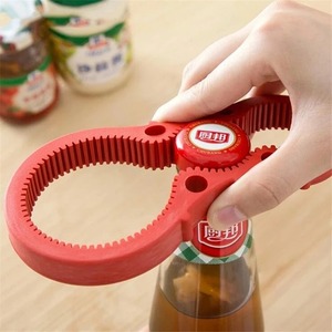 Portable Bottle Opener Anti-slip manual Lid Off removal wrench for Multi-size screw cap Can Beer Jar <b>Kitchen</b> <b>Gadgets</b> Twist <b>Tool</b> - Product Image 5