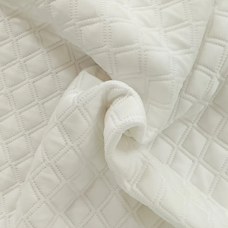 Haichun breathable cooling mattress fabric Skin-friendly mesh mattress fabric for Home use
