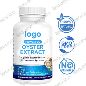 Integratore Maschile WELLBODY, Capsule di Estratto di Ostrica, Supplemento di Zinco 500mg, Capsule di Ostrica - Product Image 5