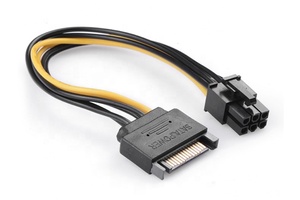 Cáp Nguồn PCI Express 8 Inch 15 Chân Đến 6 Pin - Product Image 4