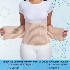 Faja Abdominal Postparto OEM, Faja Postquirúrgica, Cinturón de <span class=keywords><strong>Hernia</strong></span> para Recuperación Después de Cesárea y Parto Natural - Product Image 2