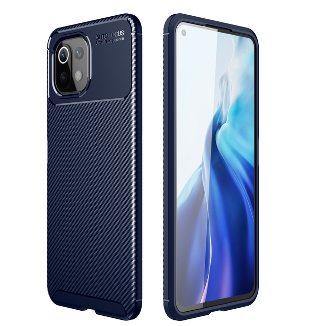 Soft TPU Case for Mi 11 Lite Redmi K40 Pro-Shockproof Anti-Fall Mobile Phone Case