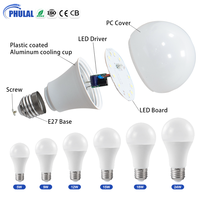 Ampoule LED AC/DC, Fabricant de puces LED, Matière première pour ampoules LED 9W 15W, Pièces de bombillas LED, Ampoules LED pour la maison