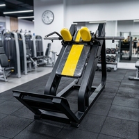 Machine de musculation commerciale 2-en-1 Leg Press et Hack Slide à charge libre pour l'entraînement des jambes et du bas du corps