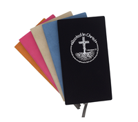 Carnet vierge en cuir PU format A6, gravure laser, portable, logo personnalisé, DIY