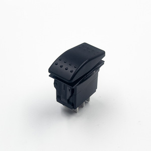 Interruptor basculante Spdt On Off 100000 veces, material ABS Ip65 para automóviles, vehículos recreativos, barcos, autobuses - Product Image 3