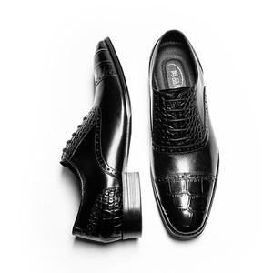 Zapatos Oxford de cuero - zapatos de vestir de cuero genuino para hombre, formales, de negocios, casuales, para boda, transpirables, zapatos Oxford para hombre - Product Image 5