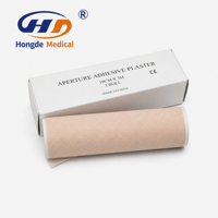 Pansement adhésif perforé en oxyde de zinc OEM ODM, bande médicale en tissu de coton, étiquette privée, emballage personnalisé HD
