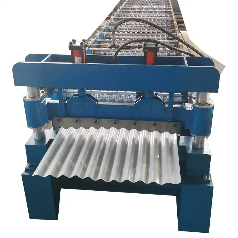 HUATONG Low cost metal sheet roof maker machine corrugated iron sheet making