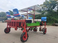 Machine de repiquage agricole haute performance pour légumes (choux, tomates, oignons) avec moteur et engrenages pour la productivité des semis