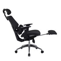 Chaise de bureau moderne Anji JR RACING, chaise de bureau à domicile en maille, accoudoirs 4D, base à cinq étoiles ergonomique, hauteur réglable, luxe, pour dirigeants