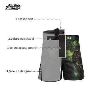 Pantalones Cortos de Artes Marciales Mixtas (MMA), BJJ, Entrenamiento, Lucha en Jaula, Grappling, Boxeo, <span class=keywords><strong>Muay</strong></span> Thai, Lucha Libre - Product Image 2