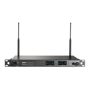 MIPRO OEM ODM Dual Channel True Diversity Receiver With Dante Optional UHF Wireless And MWC Software Compatibility - Product Image 1