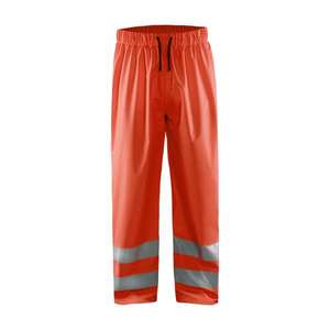 BLAKLADER - 1384200055004XL Pantalones de lluvia Nivel de alta visibilidad 1 Rojo-EAN 7330509571866 PROTECCIÓN PARA TODOS LOS TIEMPOS - Product Image 1