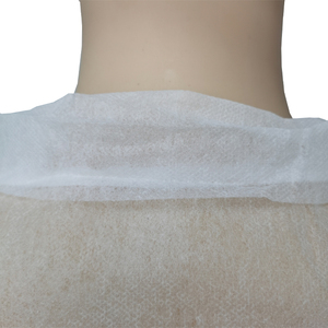 <span class=keywords><strong>Blouse</strong></span> de laboratoire blanche jetable en polypropylène (SPP) à manches longues avec poignets élastiques, tablier de <span class=keywords><strong>visiteur</strong></span> industriel - Product Image 4