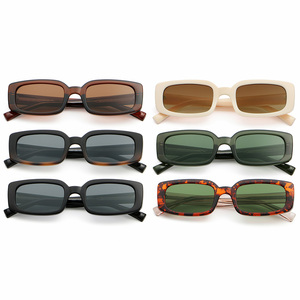 Lunettes de soleil Superhot Eyewear 80914 Tendance 2025 Rétro Audacieuses Rectangulaires UV400 - Branches Premium en Fil Métallique CP - Product Image 5