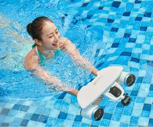Familia <span class=keywords><strong>Whiteshark</strong></span> Mix Deportes al aire libre Hélice de buceo de mano Mar eléctrico Scooter submarino Scooter de agua inflable - Product Image 4