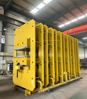 Presse de vulcanisation de caoutchouc de type cadre la plus vendue avec système hydraulique haute pression pour joints et garnitures en caoutchouc