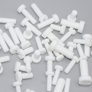 Tornillos Químicos de Cabeza Plana Ranurada de PTFE Resistentes a Altas Temperaturas, a la Corrosión, a Ácidos y Álcalis - Product Image 5
