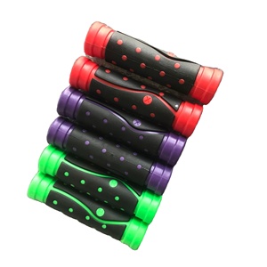 Высококачественные дешевые резиновые рули для велосипеда, мягкие цветные, оптовая продажа, ручки для запчастей для велосипеда - Product Image 1