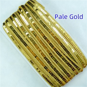 Affninty Trong Kho Lấp Lánh 1.5Cm Chiều Rộng Sáng Bóng Đầy Màu Sắc Laser Màu <span class=keywords><strong>Sequin</strong></span> Trim Phẳng Kim Loại Long Lanh Vải <span class=keywords><strong>Sequin</strong></span> Ren Cắt Tỉa - Product Image 6