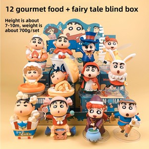 Spot Seconds Crayon Nueva Caja Sorpresa Hecha a <span class=keywords><strong>Mano</strong></span> Serie Escenas Clásicas Pequeña Muñeca de Colección Kwai tide Adornos de Escritorio Juguetes de PVC de Japón - Product Image 6