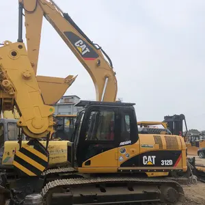 Prezzo basso di alta qualità quasi nuovo 12Ton Cat 312D 312D 312D escavatore escavatore Cat Digger usato a buon mercato