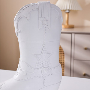 Luce di lusso di Design moderno semplice tavolo da pranzo creativo vaso di vetro nordico a secco di fiori per soggiorno ornamento - Product Image 4