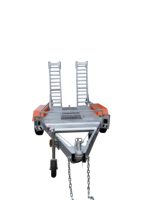 ChuangXin 2026 CXT-35 Mini-Excavatrice sur Remorque Plateau Semi-Remorque avec Capacité de 3,5 Tonnes Certifiée CE et aux Normes Australiennes