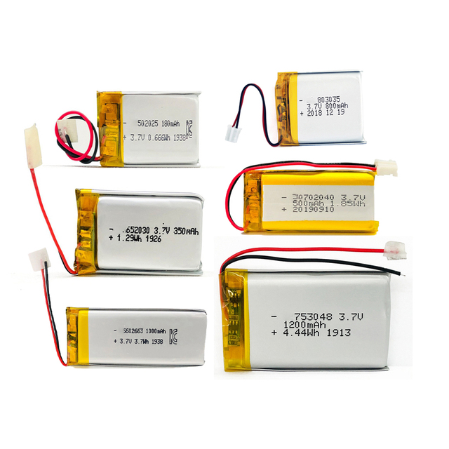 3.7v 1700mah 2000mah 2100mah Lipo 7.4v 2500mah 2600mah 3000mah 11.1v 2200mah 2300mah 2400mah 3300mah Lithium Ion Polymer Battery
