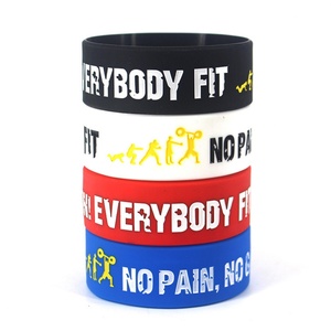 Bracelets en caoutchouc sportifs personnalisés, bracelets en silicone entièrement imprimés, étanches, promotionnels - Product Image 5