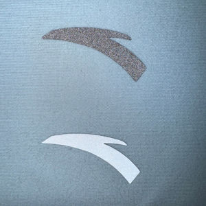 Custom 3D Reflective Icons Heat Transfer Printing Label for T-Shirt Clothing Hat Shoes - Product Image 1